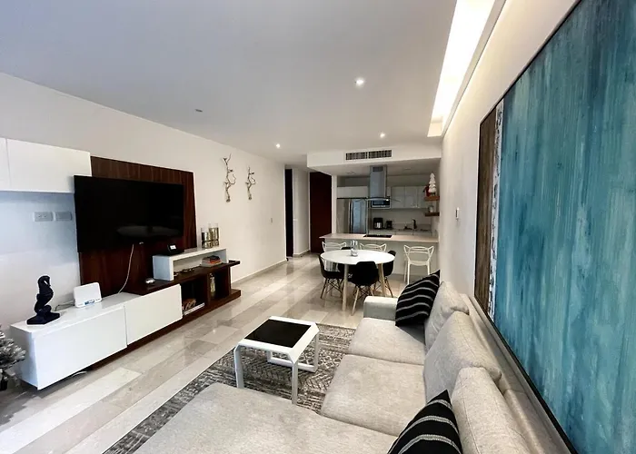 Apartamento 5th Avenue Quiet Luxury With Jacuzzi Beachfront *